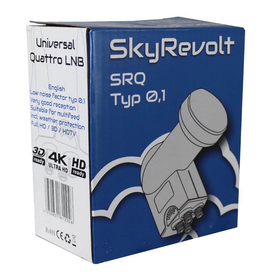 Sky rev Quattro LNB 0,1 db karton