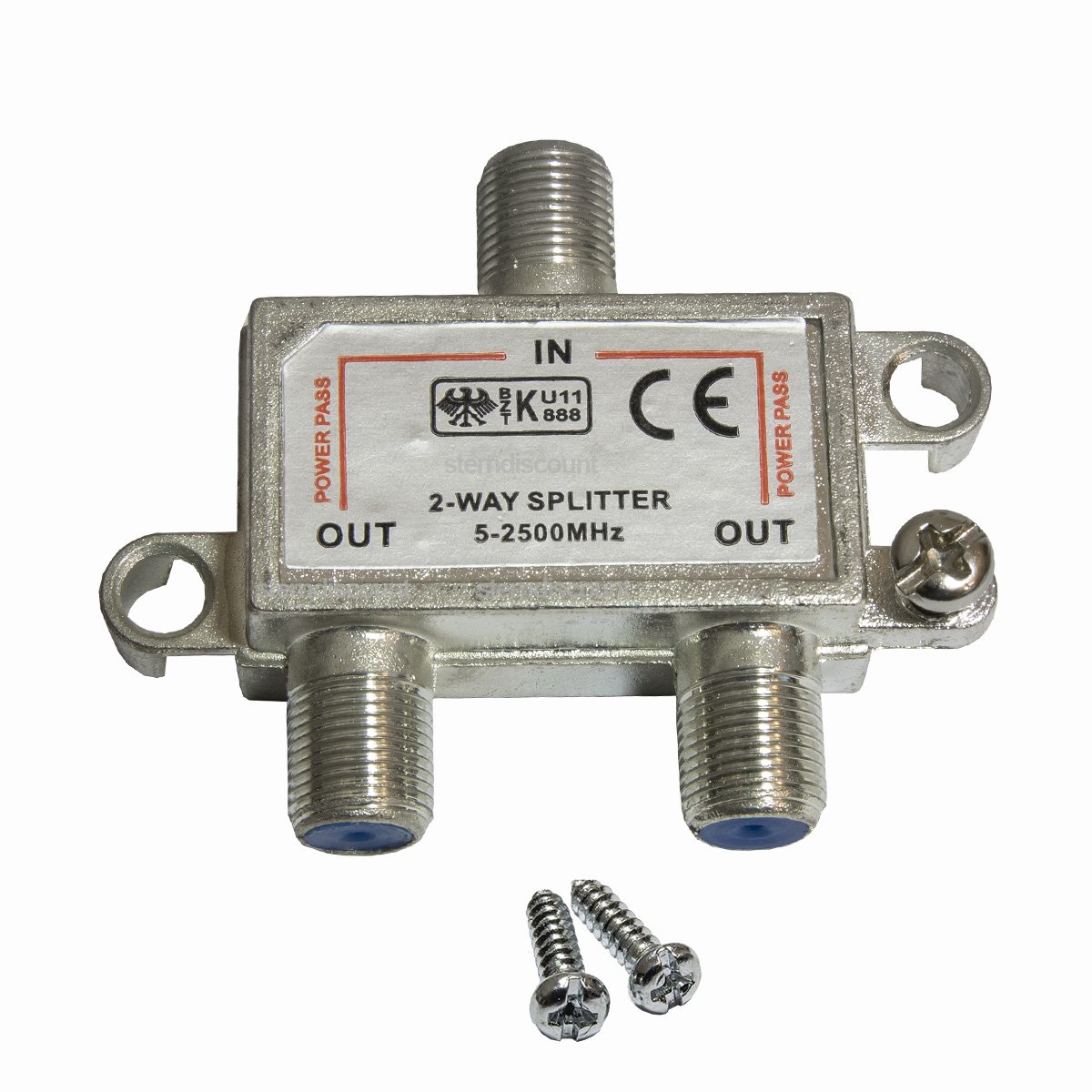 2 Fach Splitter 5-2500 Mhz SAT