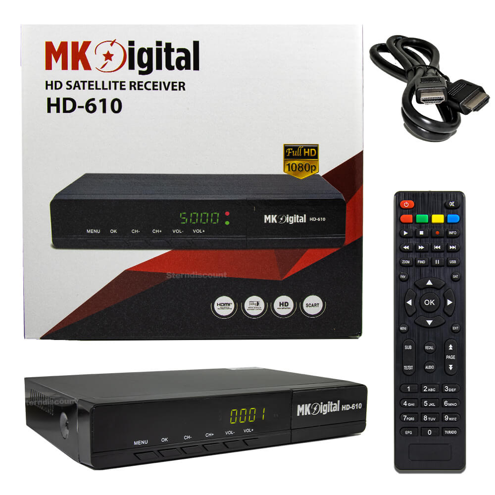 MK-Digital HD 610 Sat Receiver