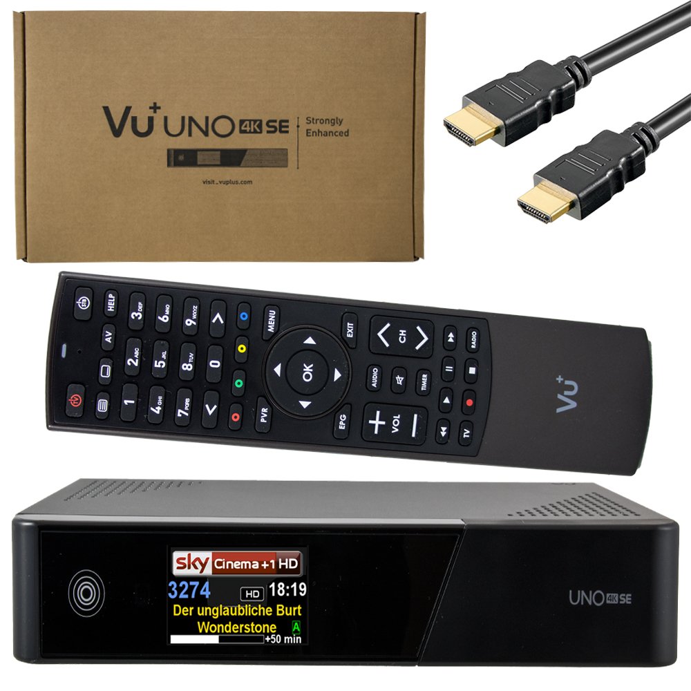 Uno-4K-SE Kabel UHD Receiver von VU Plus