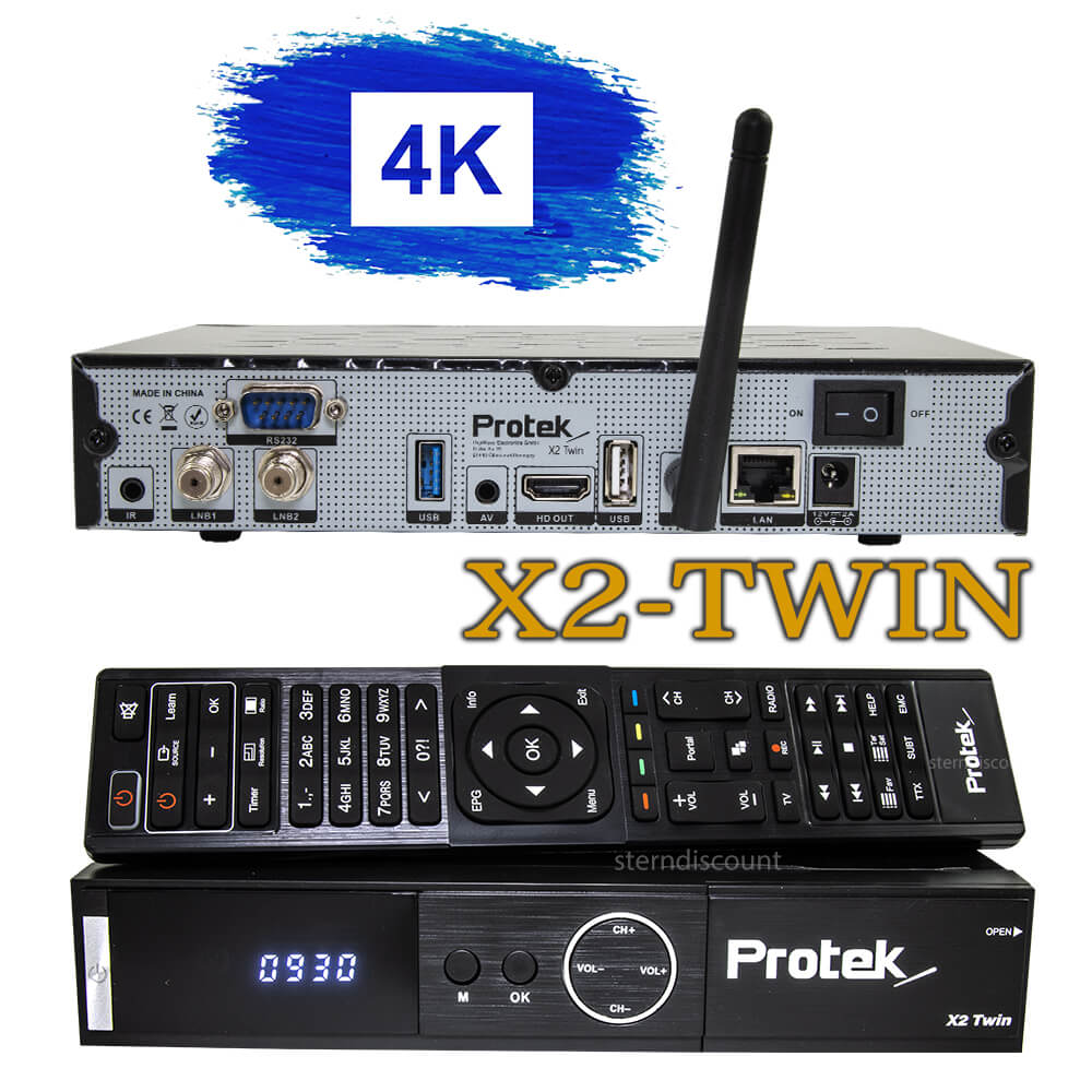 Protek X2 4K Twin
