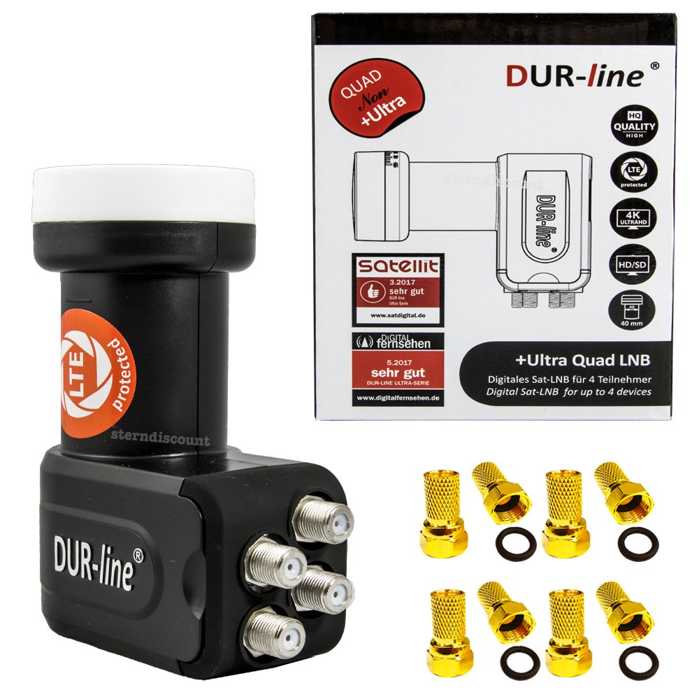 Dur-Line +Ultra Quad LNB