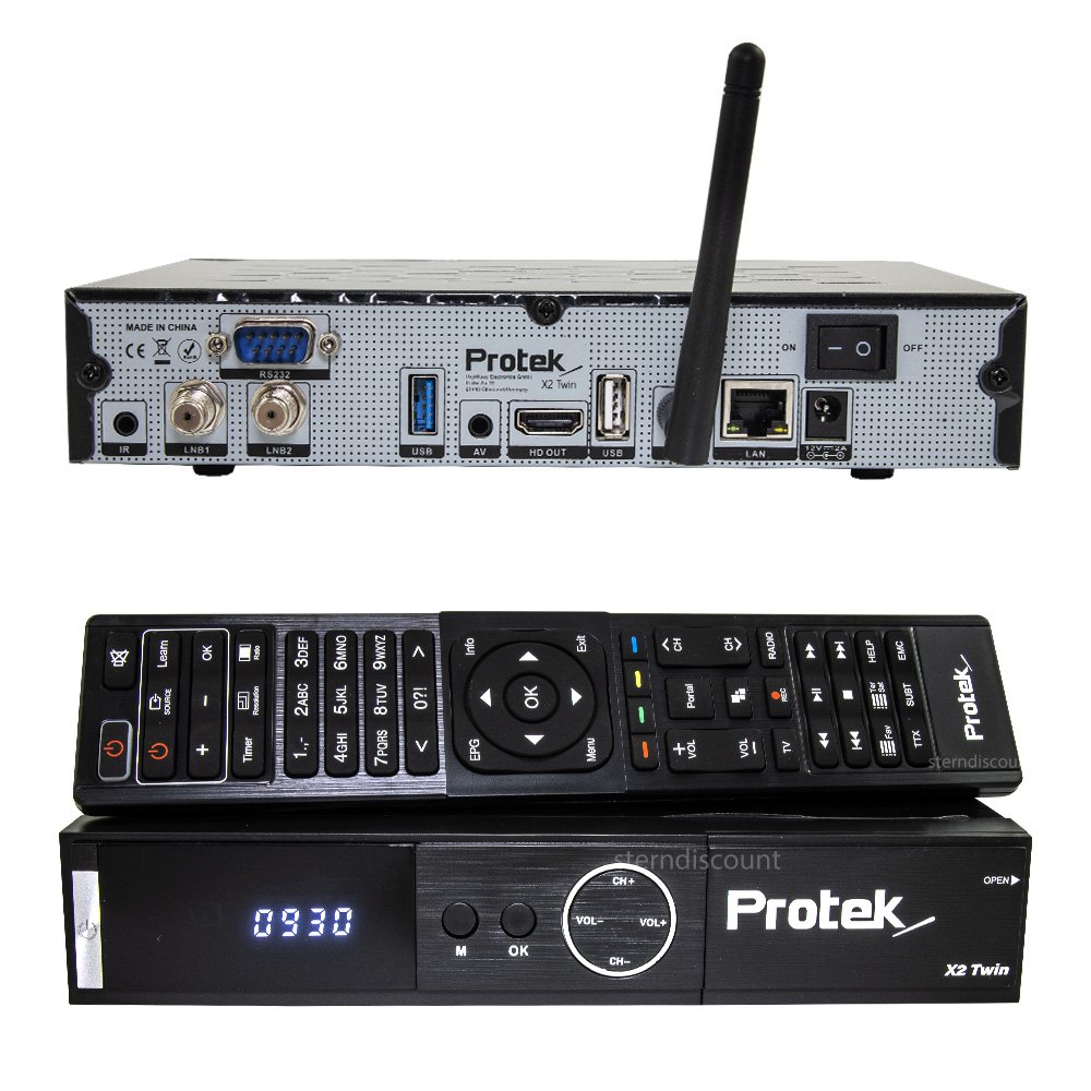 Protek X2 Twin Sat receiver