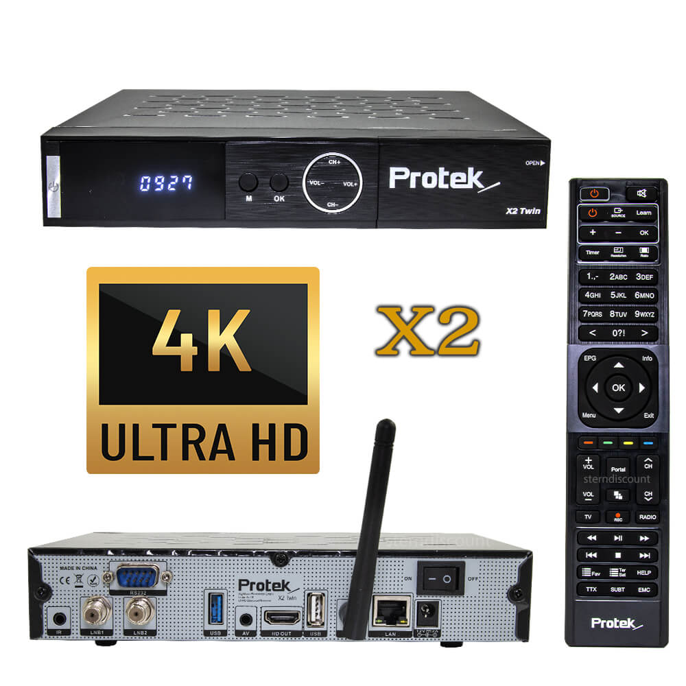 Protek X2 4K UHD Receiver