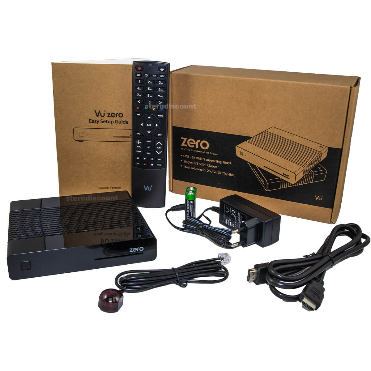 Vu+ ZERO HD rev.2 H.265 DVB-S2 Satellitenreceiver 
