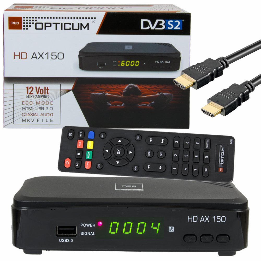 Opticum HD-ax150 sat-receiver hdtv PVR