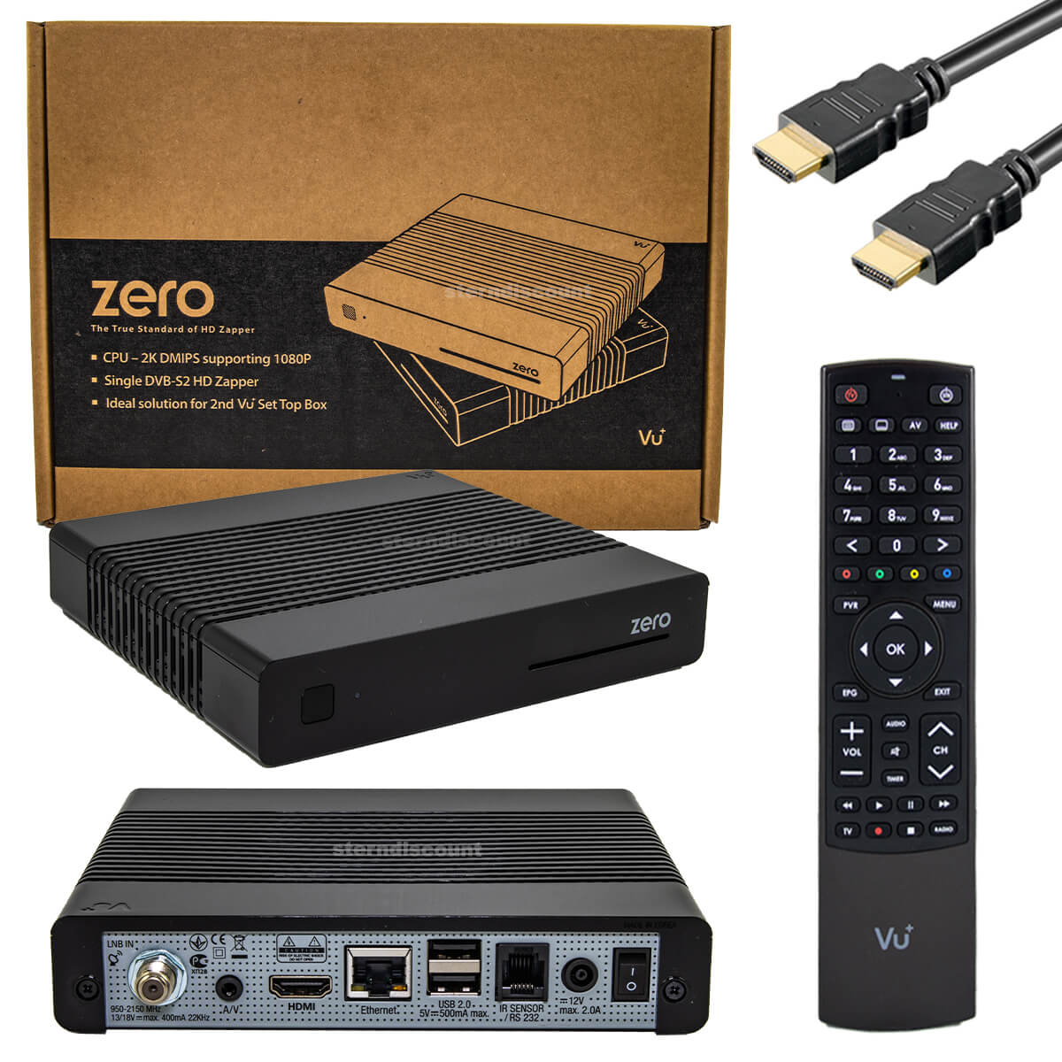Vu+ ZERO HD rev.2 H.265 DVB-S2 Sat-receiver 