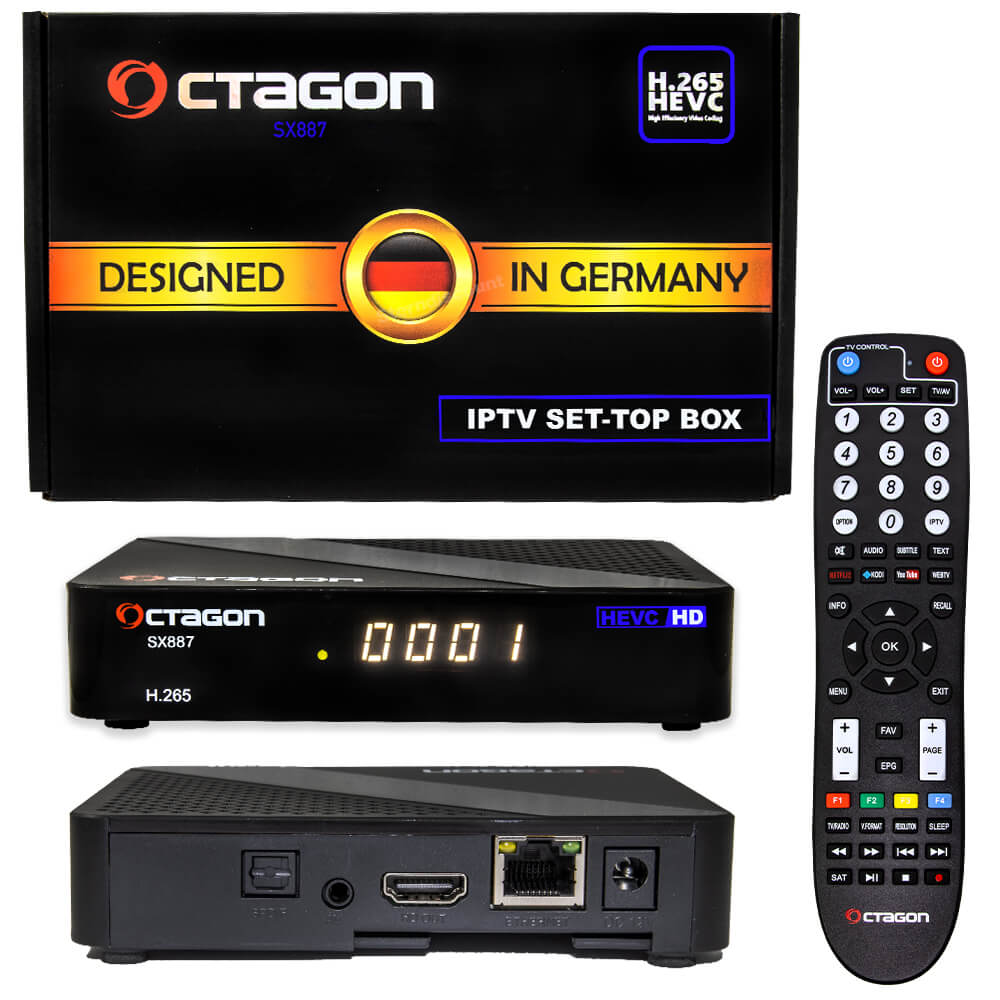 Octagon sx887 IP-TV-Set-Top-Box