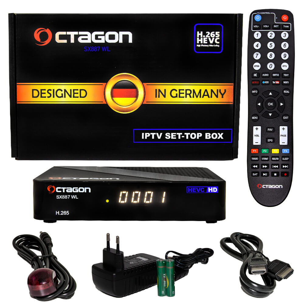 Octagon sx887 WL Wifi-Wlan-IPTV-Set-Top-Box