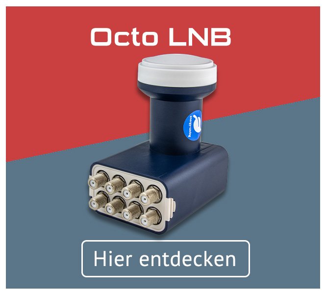 Octo-acht-fach-lnb-button