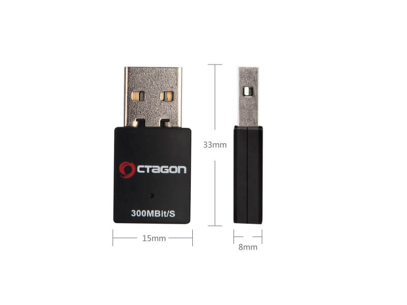 Octagon-WL088-Optima-Wlan-USB- Adapter-maße