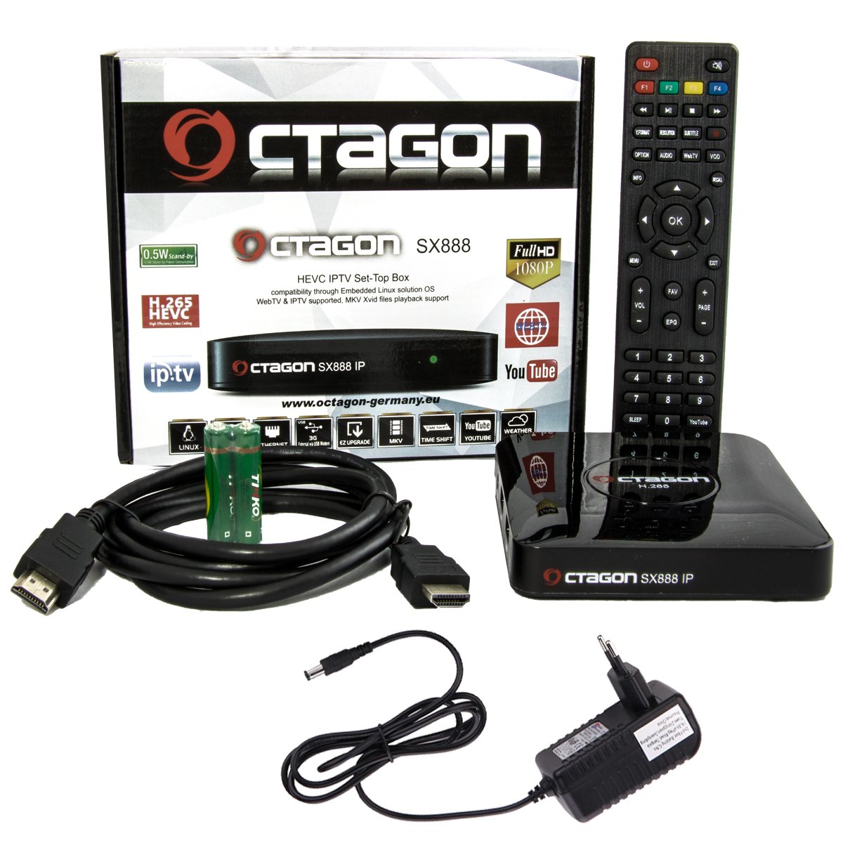 Octagon sx888 IP tv