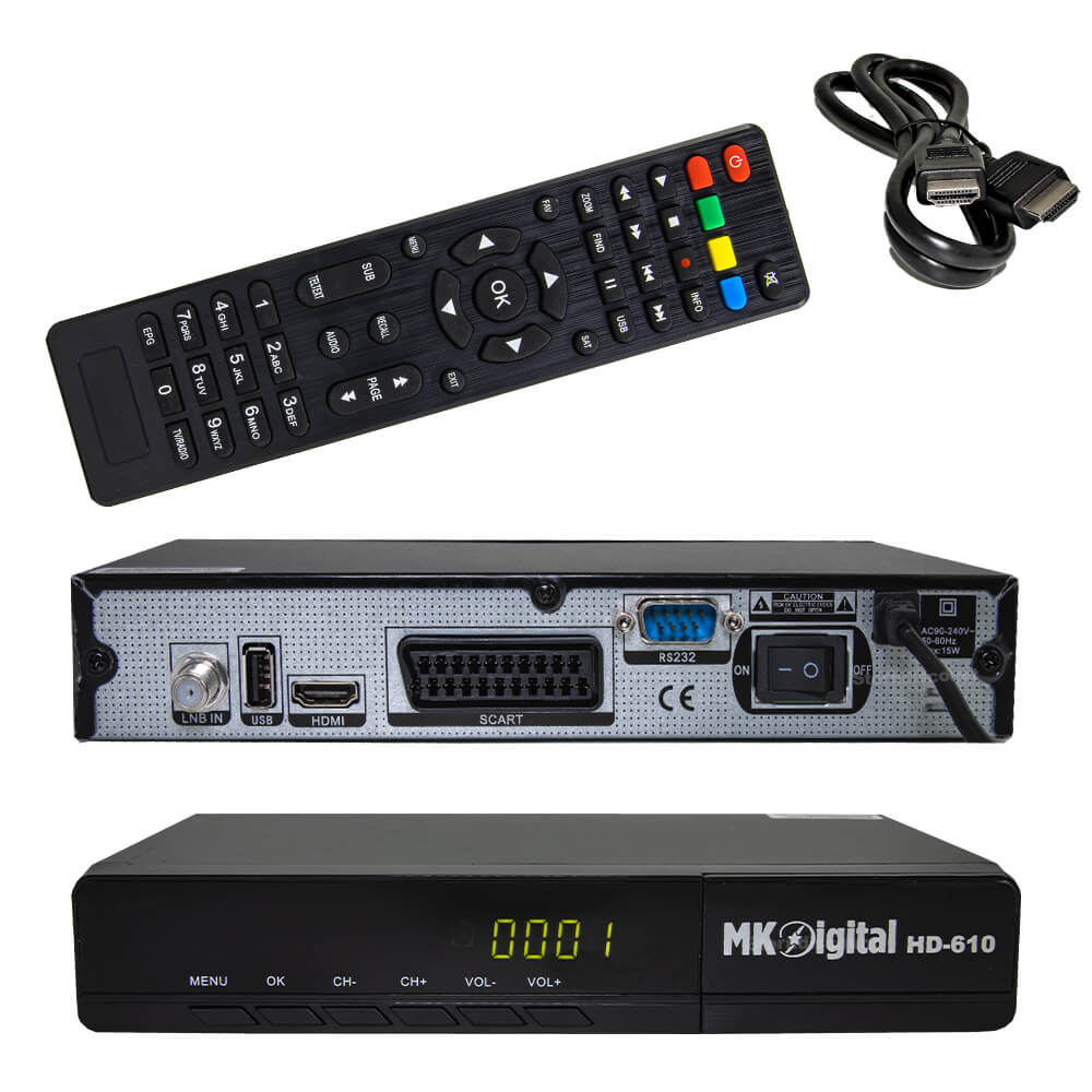 MK-Digital HD 610 Satelliten Receiver