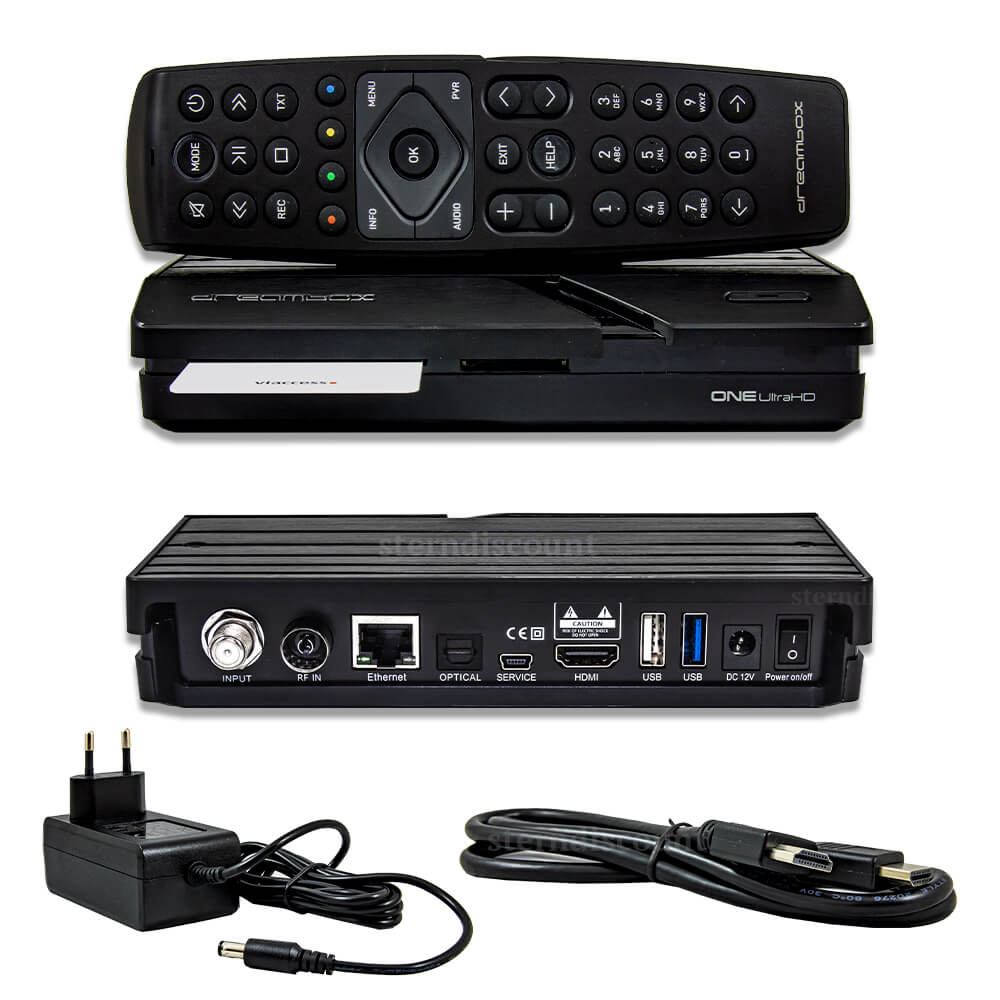 Dreambox One Combo Ultra HD DVB-S2 + C/T2