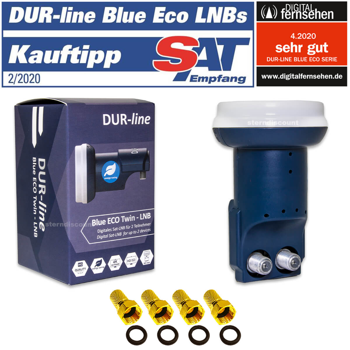 Dur-Line Blue Eco Twin Blaues LNB