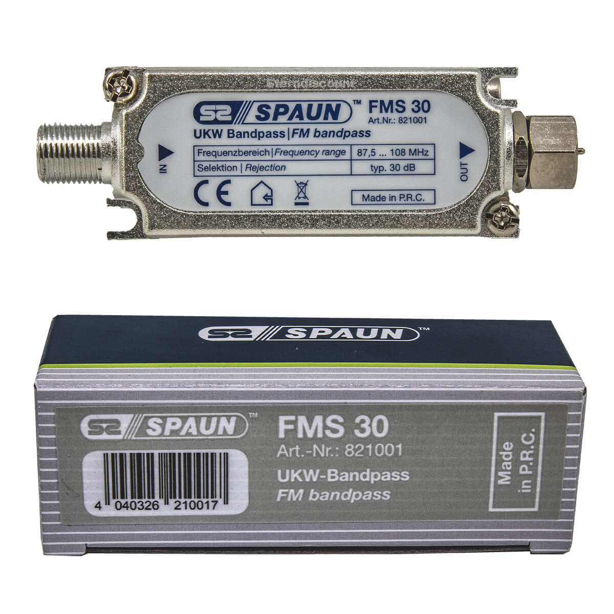 Spaun FMS 30 UKW Bandpass Filter 87,5 -108 MHz