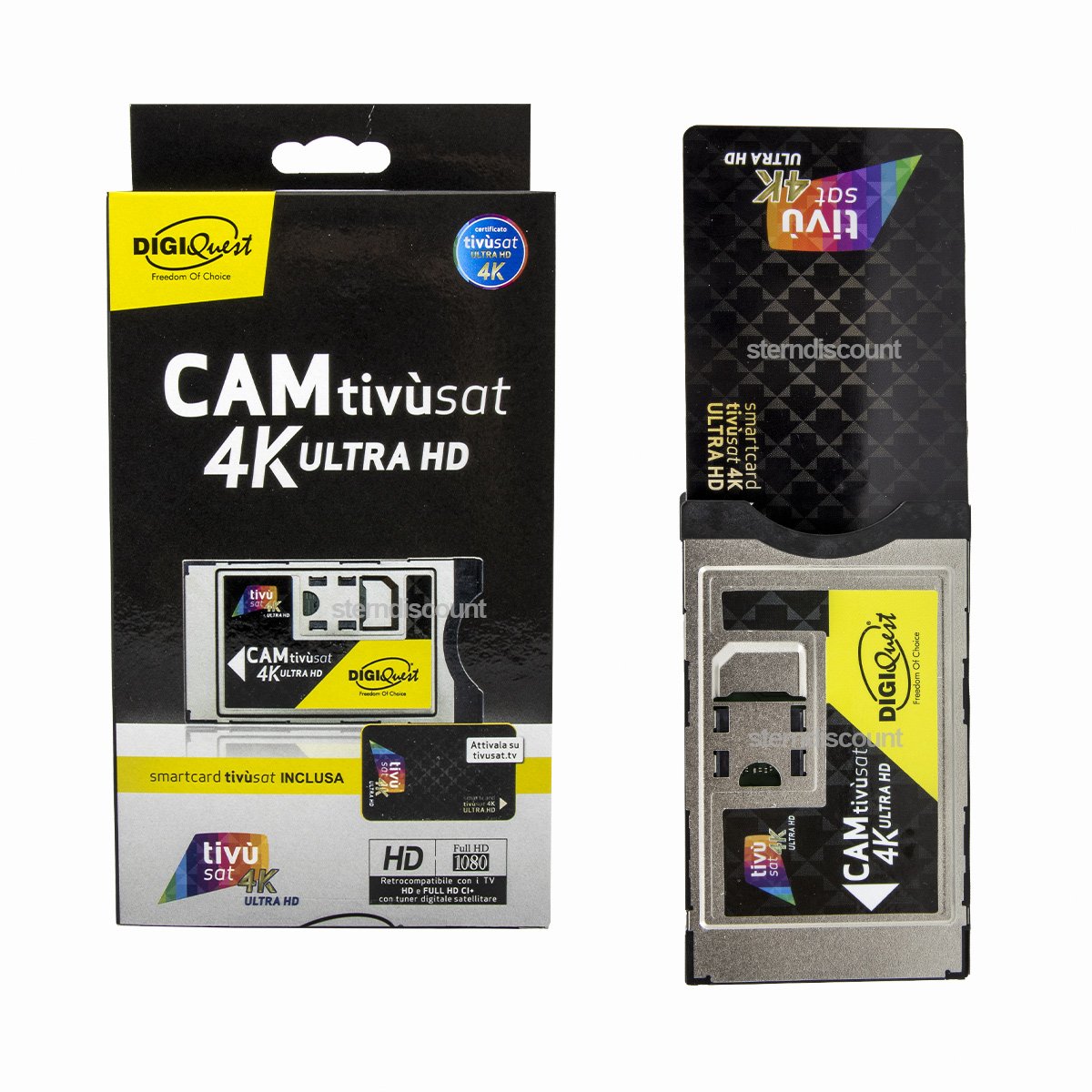 tivusat 4k Cam smartcard