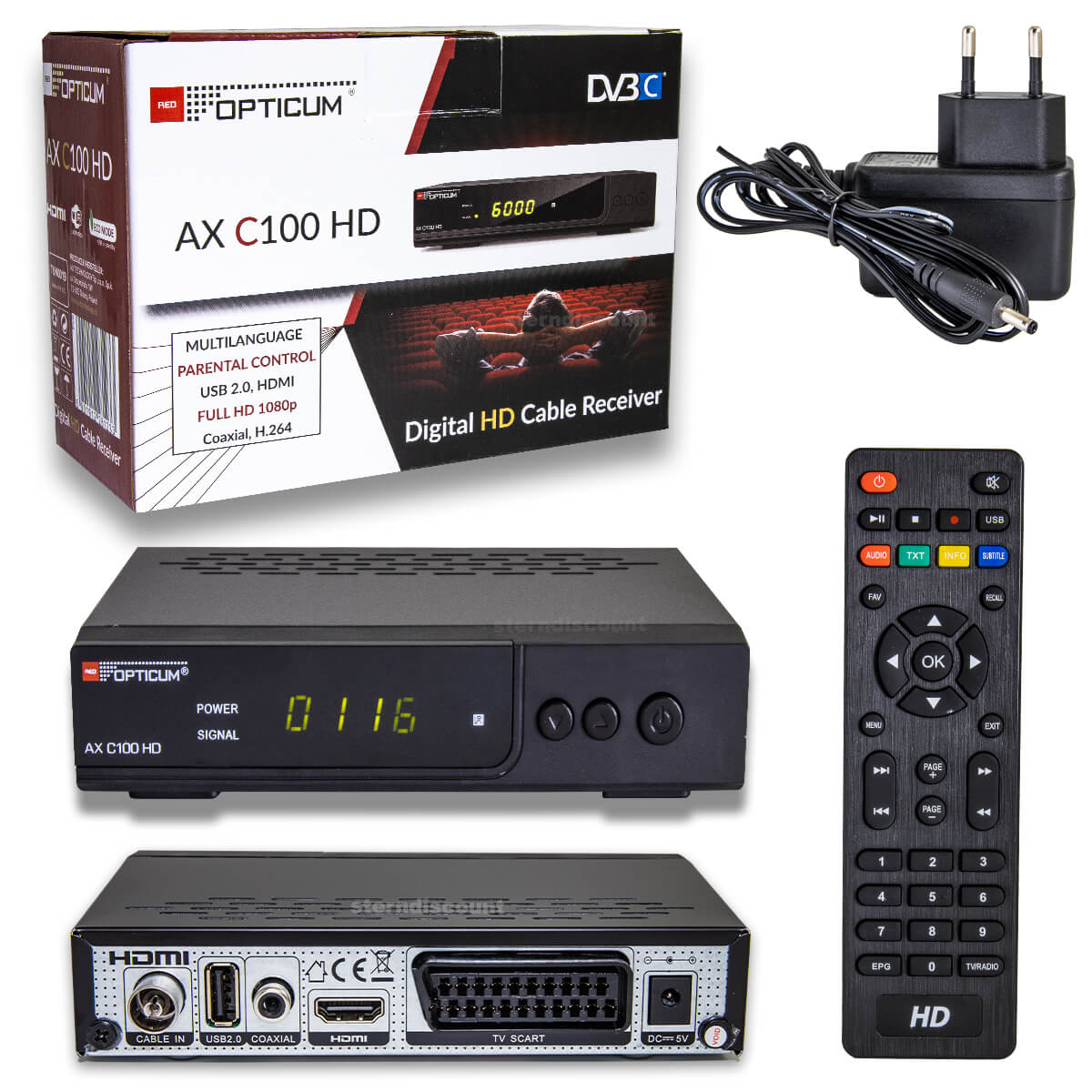 Opticum-AX-C100-HD-digital-Kabel-Receiver