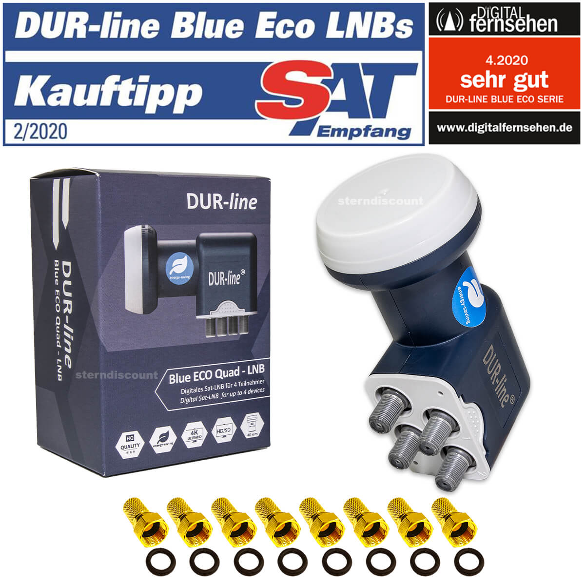 Dur-Line Blue Eco Quad LNB-test erfahrung