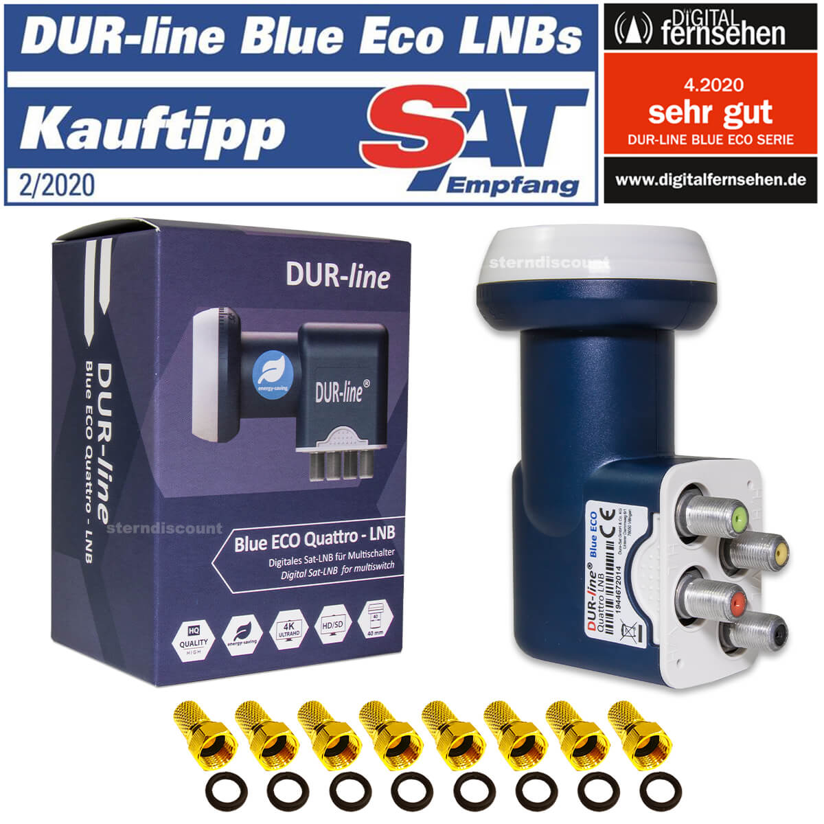 Dur-Line Blue Eco Quattro LNB