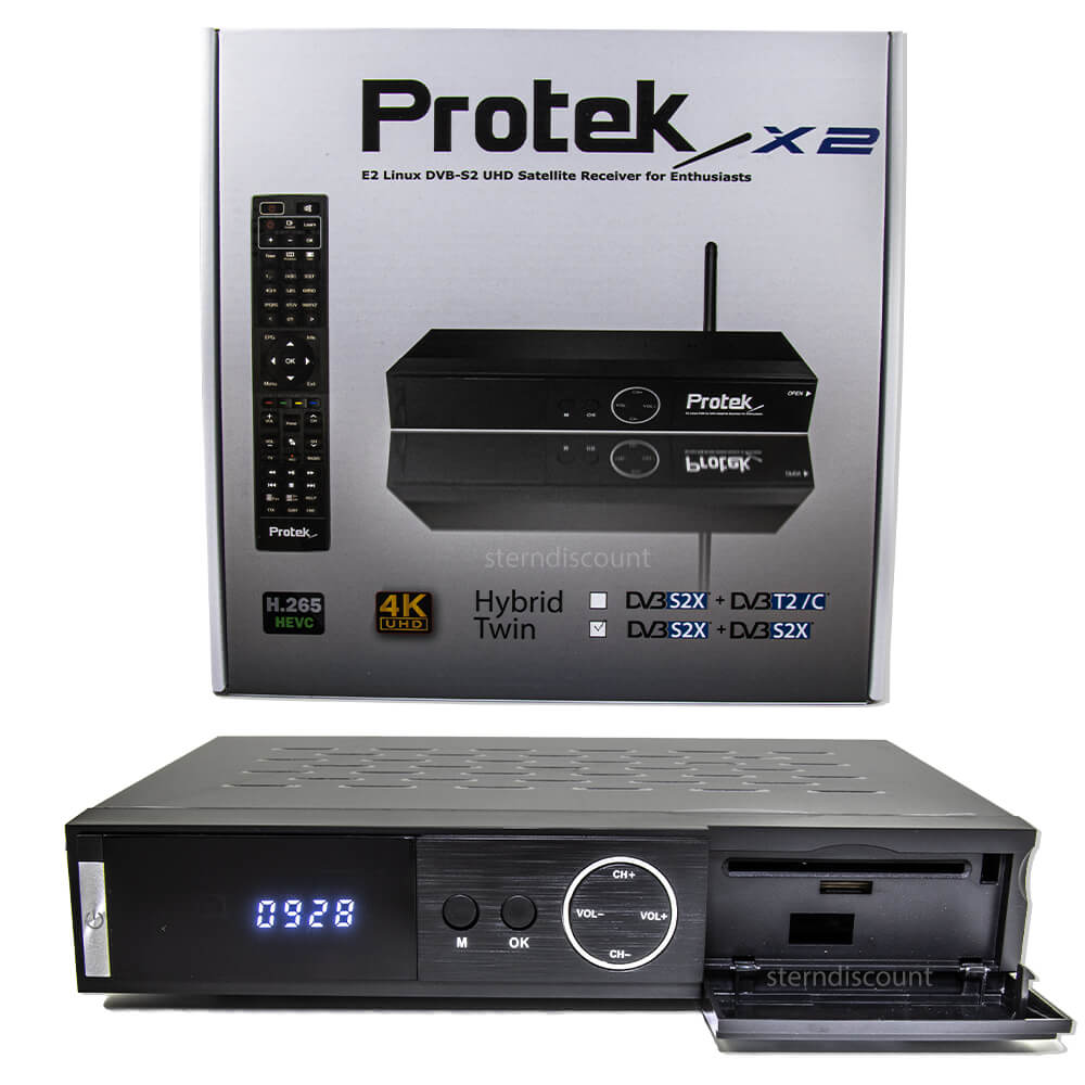 Protek X2 4K Kartenslot Smartcard