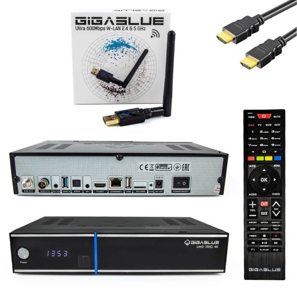 Gigablue UHD Trio 4k Sat-kabel-Receiver