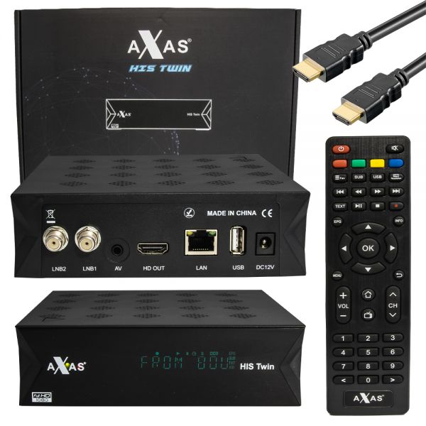 HIS TWIN 2xdvb-s2 HD Sat Receiver